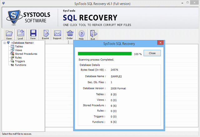 SQL Server 2000 Database Recovery
